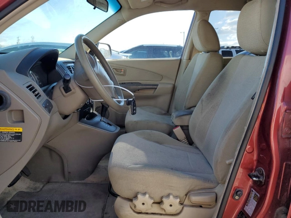 2007 Hyundai Tucson GLS with VIN KM8JM12B57U496876, listed as a Copart auction lot 80195724 with 203,057 mi miles and Clean Title. Bid and sale history available at carsss.com. Image 7.