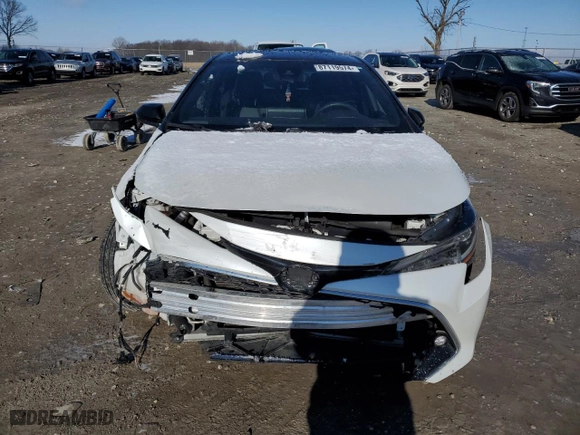 2021 Toyota Corolla Hatchback XSE with VIN JTNA4MBE6M3125576, listed as a Copart auction lot 87119574 with 64,430 mi miles and Salvage Title. Bid and sale history available at carsss.com. Image 5.