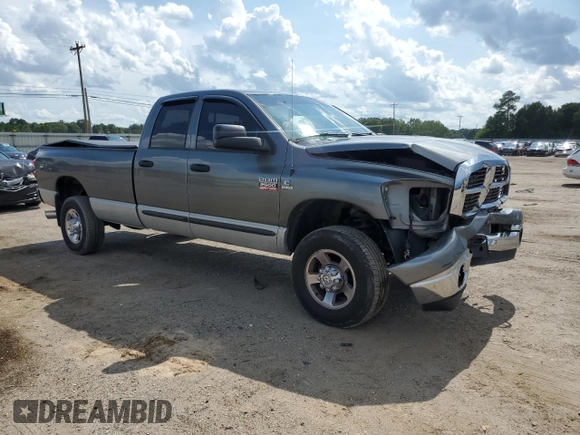 2007 Dodge Ram 2500 SLT with VIN 3D7KS28A57G786627, listed as a Copart auction lot 65115804 with 282,198 mi miles and Salvage Title. Bid and sale history available at carsss.com. Image 4.