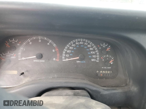 1998 Dodge Dakota SLT z VIN 1B7GL22X0WS654957, wystawiony jako Copart lot #48569595 z przebiegiem Nie podano mil oraz Szkoda całkowita • Salvage title. Historia ofert i sprzedaży dostępna na DreamBid. Obrazek 9.