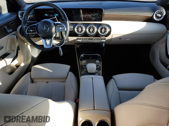 2020 Mercedes-Benz A 220 with VIN W1K3G4FB5LJ233031, listed as a Copart auction lot 47940185 with 73,184 mi miles and Salvage Title. Bid and sale history available at DreamBid. Image 8.