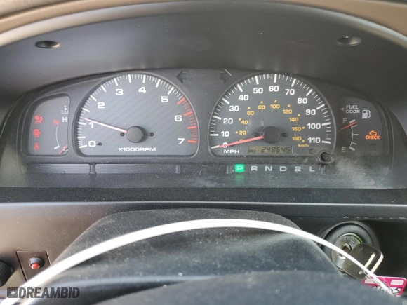 2000 Toyota 4Runner with VIN JT3GM84R6Y0057488, listed as a Copart auction lot 51786305 with 248,645 mi miles and Salvage Title. Bid and sale history available at carsss.com. Image 9.