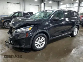 2020 Kia Sorento LX with VIN 5XYPGDA34LG637725, listed as a Copart auction lot 49082235 with 60,121 mi miles and Salvage Title. Bid and sale history available at carsss.com. Image 1.
