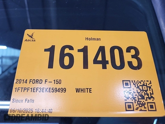 2014 Ford F-150 с VIN 1FTPF1EF3EKE59499, выставлен на аукционе IAAI как лот 42785501 с пробегом 98 119 миль миль и . История ставок и продаж доступна на DreamBid. Изображение 38.