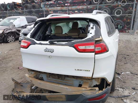 2018 Jeep Cherokee Limited with VIN 1C4PJLDB8JD620937, listed as a IAAI auction lot 42214704 with 172,090 mi miles and . Bid and sale history available at DreamBid. Image 16.