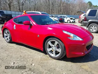 2009 Nissan 370Z Touring with VIN JN1AZ44E69M405179, listed as a IAAI auction lot 41762303 with 132,853 mi miles and . Bid and sale history available at DreamBid. Image 1.