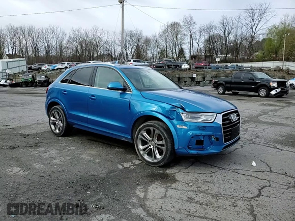 2016 Audi Q3 Premium Plus with VIN WA1EFCFS8GR022679, listed as a Copart auction lot 52772955 with 105,115 mi miles and Non repairable. Bid and sale history available at DreamBid. Image 12.