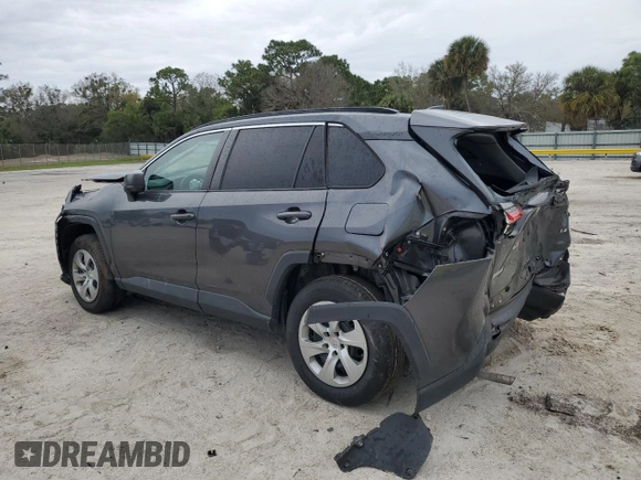 2020 Toyota RAV4 LE with VIN 2T3H1RFV7LC057708, listed as a Copart auction lot 45990235 with 68,924 mi miles and Non Repairable. Bid and sale history available at DreamBid. Image 2.