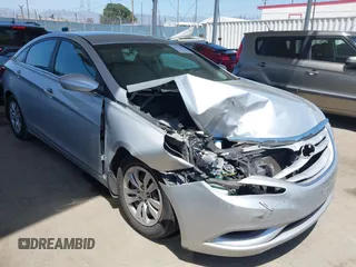 2013 Hyundai Sonata GLS with VIN 5NPEB4AC5DH585053, listed as a IAAI auction lot 42221503 with 116,813 mi miles and . Bid and sale history available at DreamBid. Image 1.
