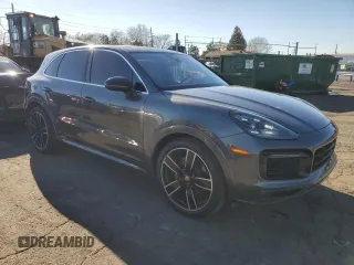 2019 Porsche Cayenne E-Hybrid with VIN WP1AE2AY7KDA50488, listed as a Copart auction lot 62614494 with 48,366 mi miles and Salvage title. Bid and sale history available at DreamBid. Image 4.