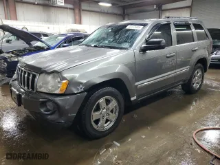 2007 Jeep Grand Cherokee Limited with VIN 1J8HR58237C579577, listed as a Copart auction lot 45373455 with 193,708 mi miles and Salvage Title. Bid and sale history available at carsss.com. Image 1.