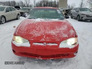 2000 Chevrolet Monte Carlo SS z VIN 2G1WX12K4Y9160449, wystawiony jako Copart lot #44903335 z przebiegiem 154 860 mil mil oraz Czysty tytuł • Clean title. Historia ofert i sprzedaży dostępna na DreamBid. Obrazek 5.