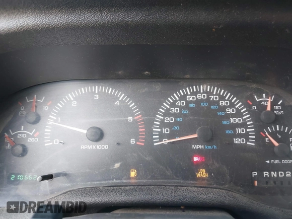 1999 Dodge 1500 z VIN 3B7HC13Z2XG197088, wystawiony jako IAAI lot #41686269 z przebiegiem 210 662 mil mil oraz . Historia ofert i sprzedaży dostępna na DreamBid. Obrazek 7.