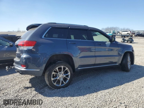2020 Jeep Grand Cherokee Summit with VIN 1C4RJFJG8LC315893, listed as a Copart auction lot 48371595 with 64,383 mi miles and Salvage title. Bid and sale history available at DreamBid. Image 3.