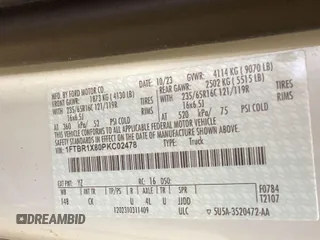 2023 Ford Transit Cargo с VIN 1FTBR1X80PKC02478, выставлен на аукционе IAAI как лот 42791988 с пробегом 40 987 миль миль и . История ставок и продаж доступна на DreamBid. Изображение 25.