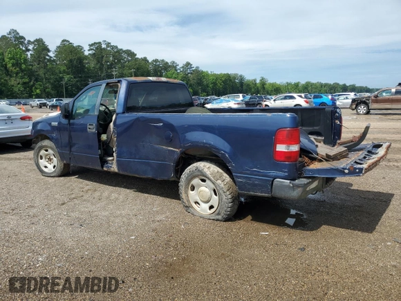 2007 Ford F-150 XL with VIN 1FTRF12247NA02924, listed as a Copart auction lot 58203315 with Not provided miles and Clean title. Bid and sale history available at DreamBid. Image 2.