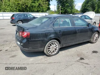 2008 Volkswagen Jetta Wolfsburg Edition with VIN 3VWRJ71K88M185501, listed as a Copart auction lot 62195385 with 156,017 mi miles and Clean title. Bid and sale history available at DreamBid. Image 3.
