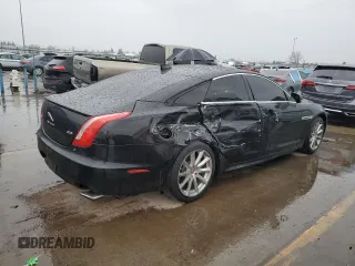 2016 Jaguar XJ R-Sport with VIN SAJWA1C70G8W02383, listed as a Copart auction lot 43961645 with 43,719 mi miles and Salvage title. Bid and sale history available at DreamBid. Image 3.
