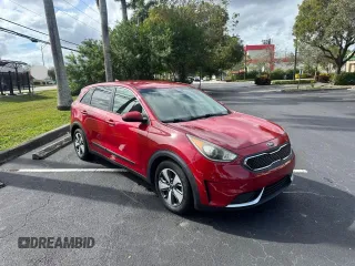 2018 Kia Niro LX with VIN KNDCB3LC3J5132401, listed as a Copart auction lot 50352575 with 87,900 mi miles and Clean Title. Bid and sale history available at carsss.com. Image 1.
