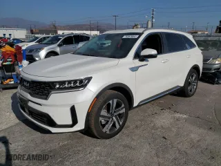2023 Kia Sorento Hybrid EX with VIN KNDRHDLG7P5189615, listed as a Copart auction lot 75357654 with 40,031 mi miles and Salvage Title. Bid and sale history available at carsss.com. Image 1.