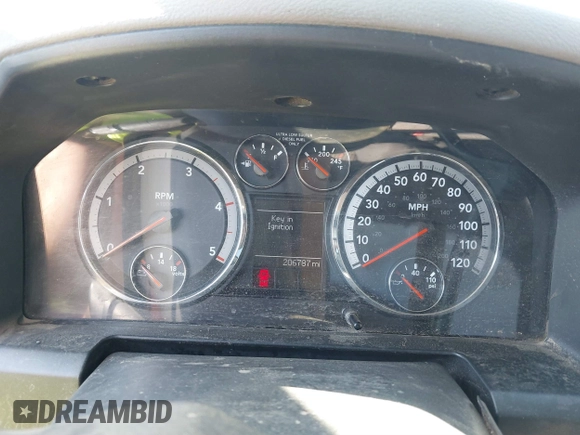 2012 Ram 2500 ST with VIN 3C6UD5HL1CG168724, listed as a IAAI auction lot 41865678 with 206,787 mi miles. Bid and sale history available at carsss.com. Image 7.