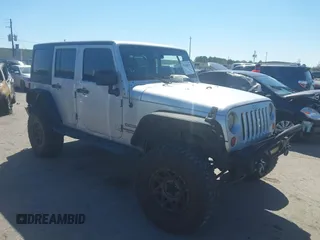 2012 Jeep Wrangler Unlimited Sport with VIN 1C4BJWDG8CL270788, listed as a IAAI auction lot 41758929 with 138,935 mi miles. Bid and sale history available at carsss.com. Image 1.