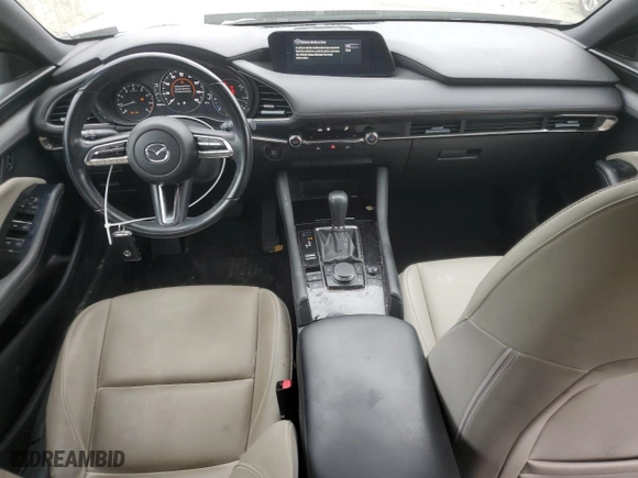 2019 Mazda Mazda3 Hatchback with VIN JM1BPAJM3K1136521, listed as a Copart auction lot 81676234 with 80,461 mi miles and Salvage Title. Bid and sale history available at carsss.com. Image 8.