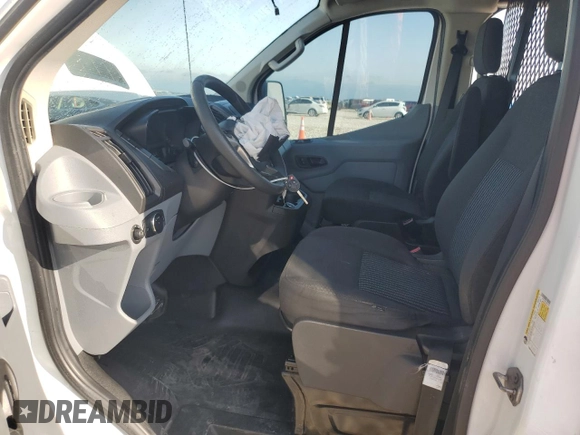 2018 Ford Transit with VIN 1FTYR1YM7JKB32779, listed as a Copart auction lot 55868195 with 112,354 mi miles and Salvage title. Bid and sale history available at DreamBid. Image 7.