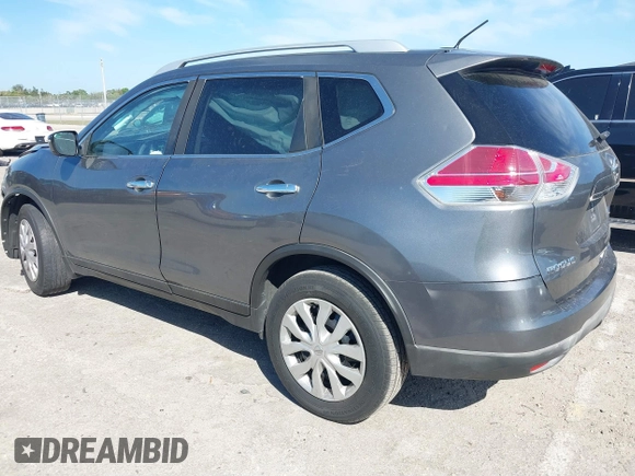 2016 Nissan Rogue S with VIN JN8AT2MT1GW017218, listed as a IAAI auction lot 41739158 with 116,455 mi miles and . Bid and sale history available at DreamBid. Image 3.