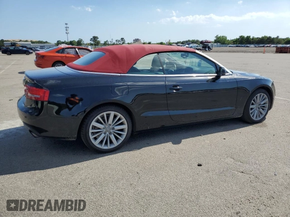2011 Audi A5 Premium Plus with VIN WAULFAFH2BN017559, listed as a Copart auction lot 62380575 with 61,252 mi miles and Salvage title. Bid and sale history available at DreamBid. Image 3.