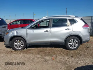 2016 Nissan Rogue SV with VIN KNMAT2MT6GP714311, listed as a IAAI auction lot 41802626 with 86,660 mi miles. Bid and sale history available at carsss.com. Image 14.