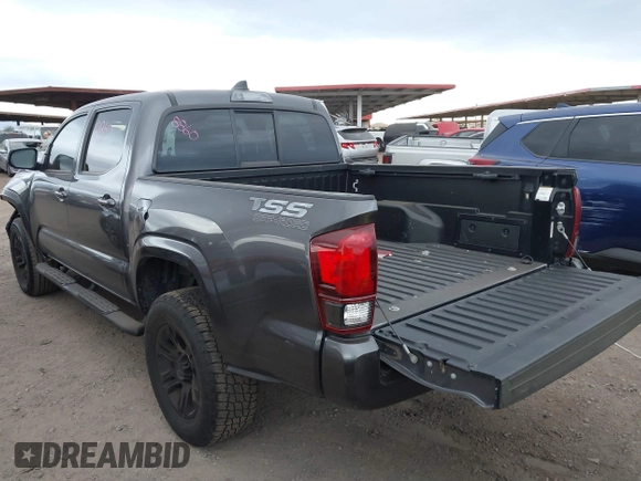 2022 Toyota Tacoma SR with VIN 3TYAX5GN8NT066318, listed as a IAAI auction lot 41739981 with 50,186 mi miles and . Bid and sale history available at DreamBid. Image 3.