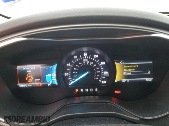 2019 Ford Fusion SE with VIN 3FA6P0HD5KR280598, listed as a Copart auction lot 50935305 with 46,942 mi miles and Clean Title. Bid and sale history available at DreamBid. Image 9.