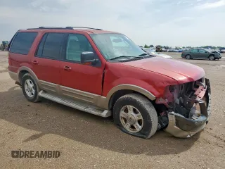 2004 Ford Expedition Eddie Bauer z VIN 1FMRU17W94LB81000, wystawiony jako Copart lot #59960125 z przebiegiem 255 125 mil mil oraz Szkoda całkowita • Salvage title. Historia ofert i sprzedaży dostępna na DreamBid. Obrazek 4.