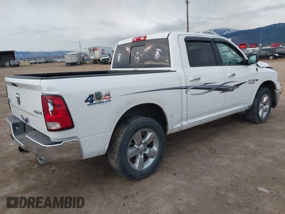2015 Ram 1500 Big Horn z VIN 3C6RR7LT5FG589540, wystawiony jako IAAI lot #41894453 z przebiegiem 39 024 mil mil oraz . Historia ofert i sprzedaży dostępna na DreamBid. Obrazek 4.
