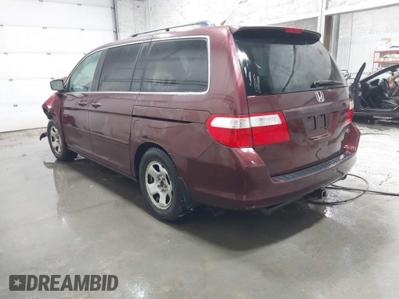 2007 Honda Odyssey EX-L with VIN 5FNRL38607B129361, listed as a IAAI auction lot 41778611 with Not Provided miles and . Bid and sale history available at carsss.com. Image 3.