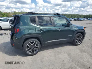 2021 Jeep Renegade Jeepster with VIN ZACNJCAB5MPM41821, listed as a Copart auction lot 55664685 with 34,194 mi miles and Salvage title. Bid and sale history available at DreamBid. Image 3.