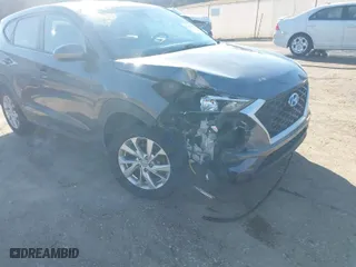 2021 Hyundai Tucson SE with VIN KM8J23A49MU337701, listed as a IAAI auction lot 41653092 with 95,294 mi miles. Bid and sale history available at carsss.com. Image 17.