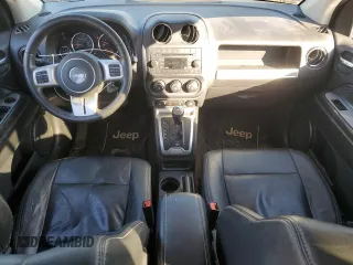 2015 Jeep Compass High Altitude Edition with VIN 1C4NJCEAXFD107712, listed as a Copart auction lot 46393085 with 108,705 mi miles and Salvage Title. Bid and sale history available at carsss.com. Image 8.