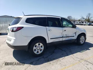 2017 Chevrolet Traverse LS with VIN 1GNKRFED9HJ180489, listed as a Copart auction lot 52387775 with Not provided miles and Salvage title. Bid and sale history available at DreamBid. Image 3.