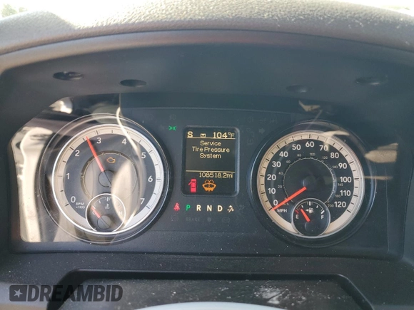 2018 Ram 1500 SLT с VIN 1C6RR7GG4JS307483, выставлен на аукционе Copart как лот 57833485 с пробегом 108 518 миль миль и Списание • Salvage title. История ставок и продаж доступна на DreamBid. Изображение 9.