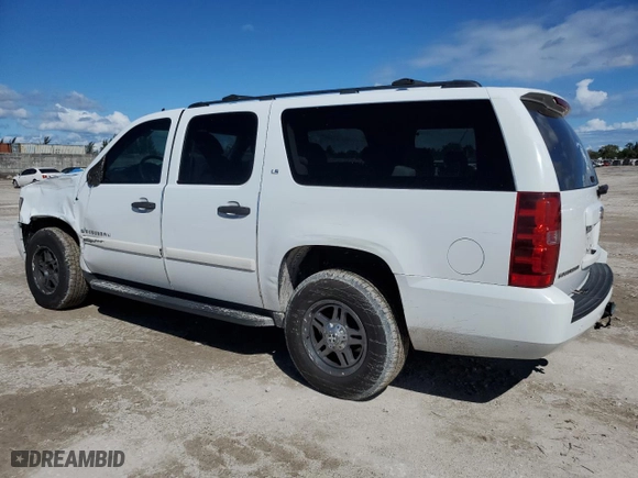 2009 Chevrolet Suburban LS with VIN 1GNFC16089R191553, listed as a Copart auction lot 46840045 with 144,334 mi miles and Salvage Title. Bid and sale history available at carsss.com. Image 2.