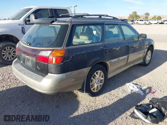 2001 Subaru Legacy Outback L.L. Bean with VIN 4S3BH806417676870, listed as a IAAI auction lot 41112023 with Not provided miles and . Bid and sale history available at DreamBid. Image 4.