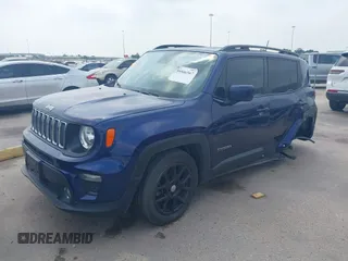 2020 Jeep Renegade Latitude with VIN ZACNJABB0LPL01306, listed as a IAAI auction lot 39506567 with 92,748 mi miles and . Bid and sale history available at DreamBid. Image 2.