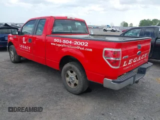 2013 Ford F-150 XL with VIN 1FTEX1CM2DKG41117, listed as a IAAI auction lot 42035732 with 1 mi miles. Bid and sale history available at carsss.com. Image 3.