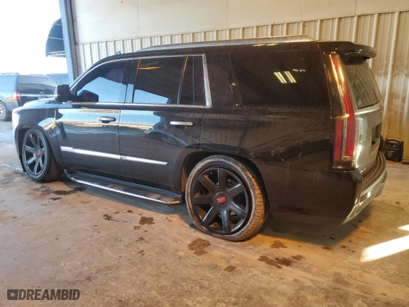 2016 Cadillac Escalade Luxury Collection with VIN 1GYS3BKJ6GR341050, listed as a Copart auction lot 43307315 with 146,564 mi miles and Salvage Title. Bid and sale history available at carsss.com. Image 2.