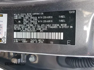 2022 Lexus NX 350 z VIN JTJAGCEZ8N2002807, wystawiony jako Copart lot #43778315 z przebiegiem 11 735 mil mil oraz Szkody całkowita. Historia ofert i sprzedaży dostępna na DreamBid. Obrazek 13.
