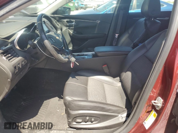 2016 Chevrolet Impala LT with VIN 2G1115S31G9165392, listed as a Copart auction lot 61507455 with 106,556 mi miles and Salvage title. Bid and sale history available at DreamBid. Image 7.