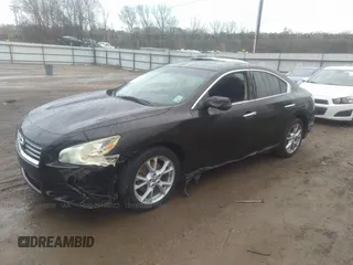 2014 Nissan Maxima S with VIN 1N4AA5AP5EC493938, listed as a IAAI auction lot 29196022 with Not Provided miles and . Bid and sale history available at DreamBid. Image 2.