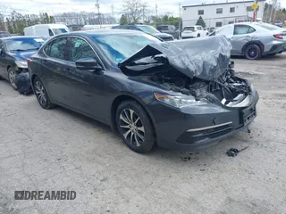 2016 Acura TLX z VIN 19UUB1F37GA000019, wystawiony jako IAAI lot #42048648 z przebiegiem 122 758 mil mil oraz . Historia ofert i sprzedaży dostępna na DreamBid. Obrazek 1.
